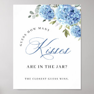 Poster Chá de panela Elegante de Hydrangea Eucalyptus