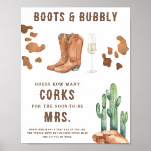 Poster Chá de panela Ocidental Quantas Corks