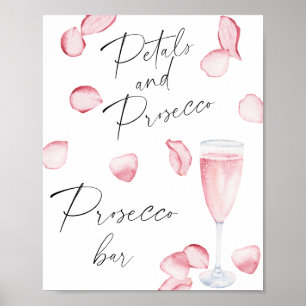 Poster chá de panela rosa prosecco - bar Prosecco