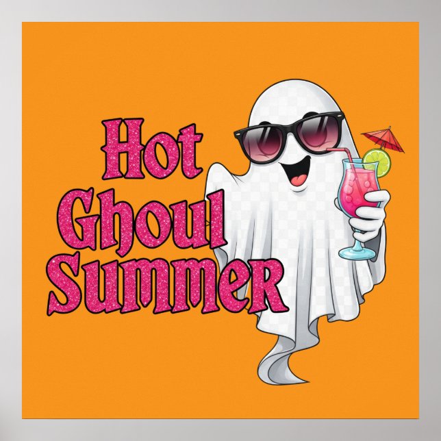 Poster Chá de Verão de Ghoul quente (Frente)