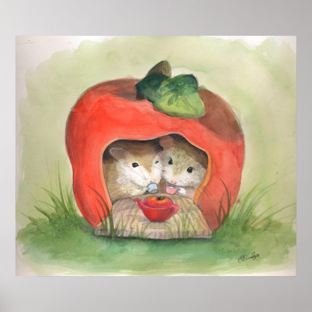 Poster Chá Delicioso para Dois (Frente)