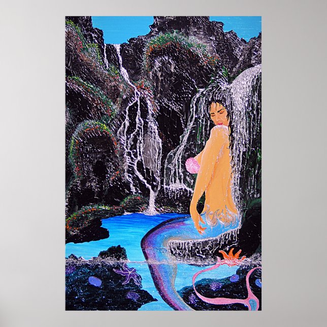 Poster Chá Mermaid grotto (Frente)