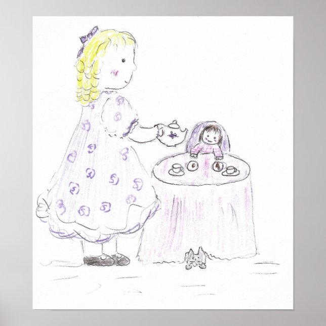 Poster Chá para dois (Frente)