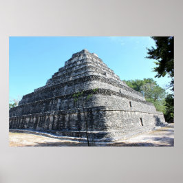 Pôster Chaccoben Mayan Pyramid