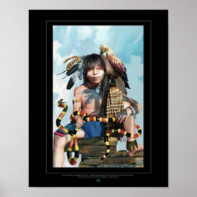 Poster Chaco Blue (Frente)