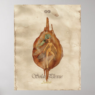 PÔSTER CHAKRA FAE - PLEXO SOLAR