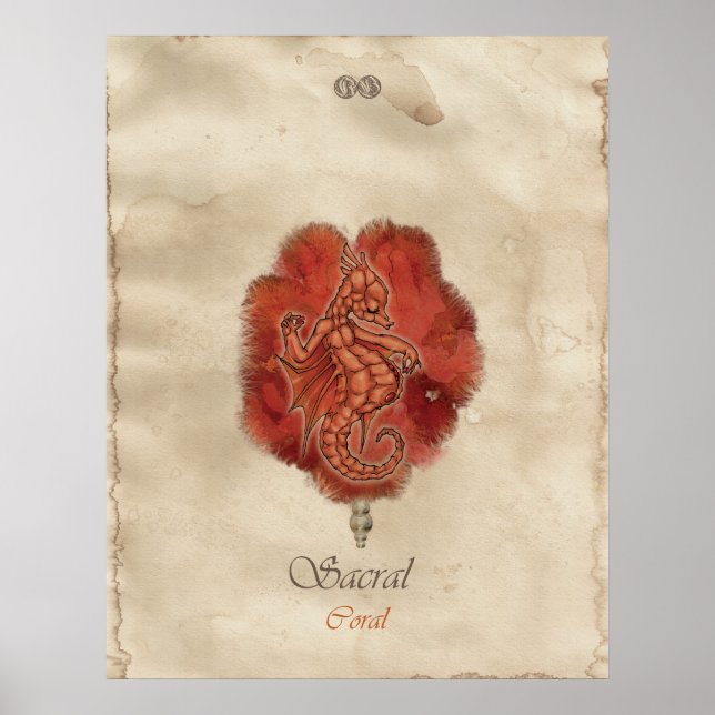 POSTER CHAKRA FAE - SACRAL (Frente)