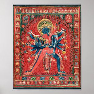 Poster Chakrasamvara E Consort Vajravarahi