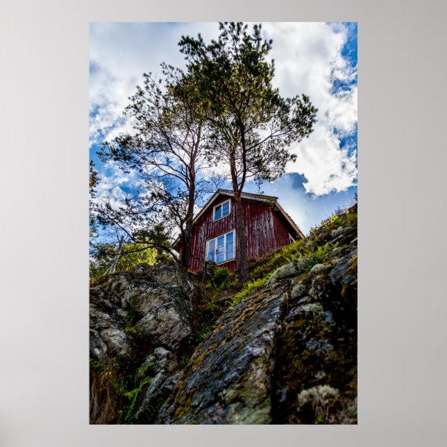 Poster Chalé de montanha (Frente)
