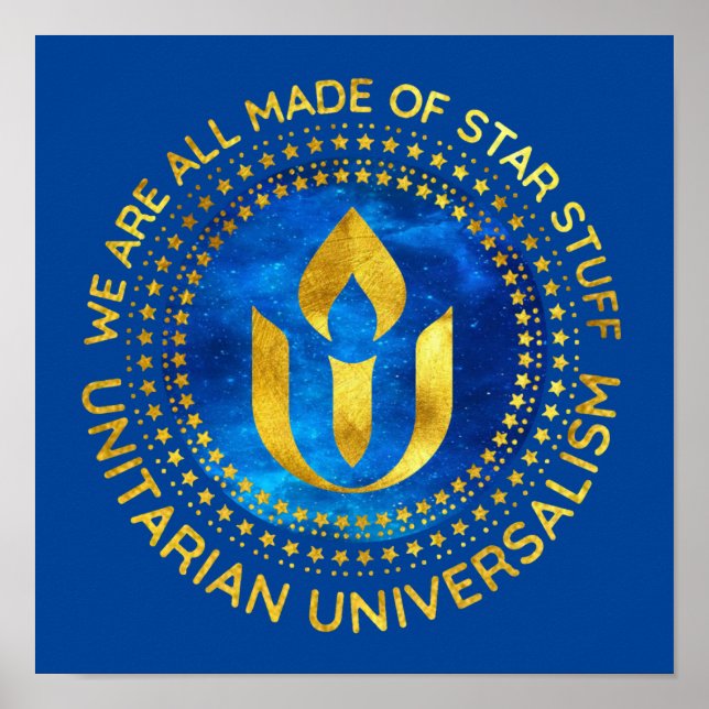 Poster Chalice do Universalismo Unitário (Frente)