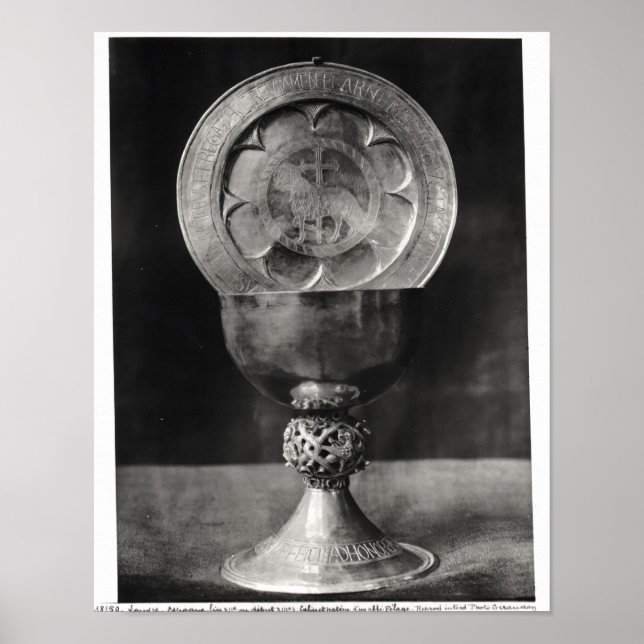 Poster Chalice e Eucharist Plate (Frente)