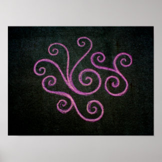 Pôster Chalkie August One