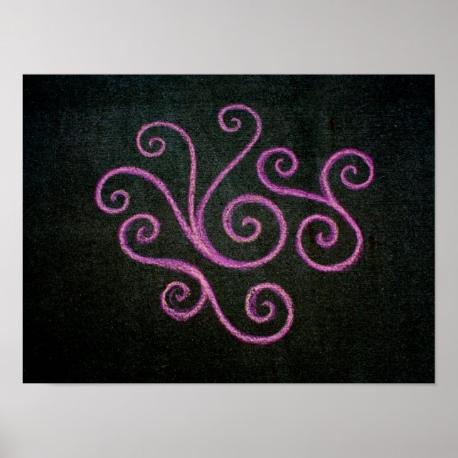 Pôster Chalkie August One (Frente)