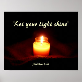 Pôster Chama de velas!