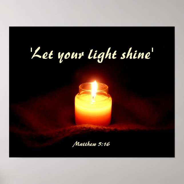 Pôster Chama de velas! (Frente)