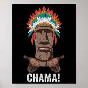 Poster Chama Paotan Mma Fan Jjb Boxing Muay Thai Kickboxi