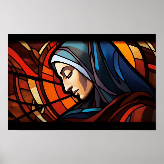 Poster Chama Silenciosa: Santa Teresa de Ávila (Frente)