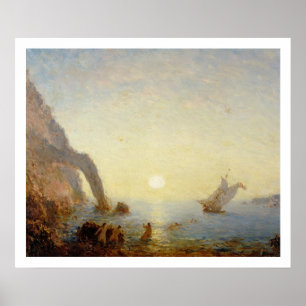 Pôster Chamada das Sirenes (óleo na canvas)