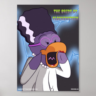Poster Chamada de Pássaro x Monstros Clássicos - Noiva