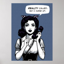 Chamada de realidade cômica desligou