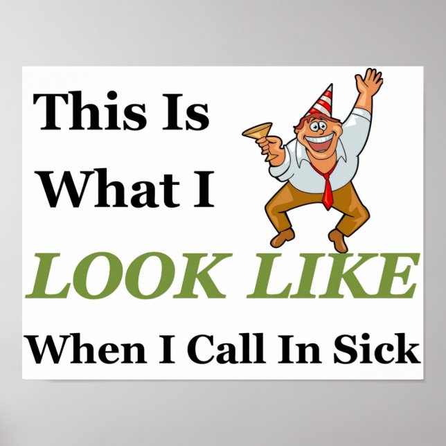 Poster Chamada em Cheio Doente (Frente)