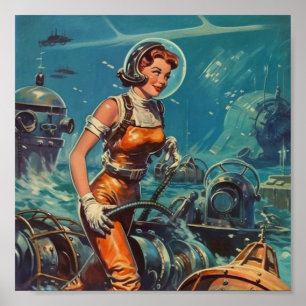 Poster Chamada para um mundo atento Um propagão inspirado