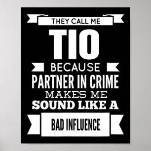 Poster Chamam-Me Tio Tio Espanhol Mexicano