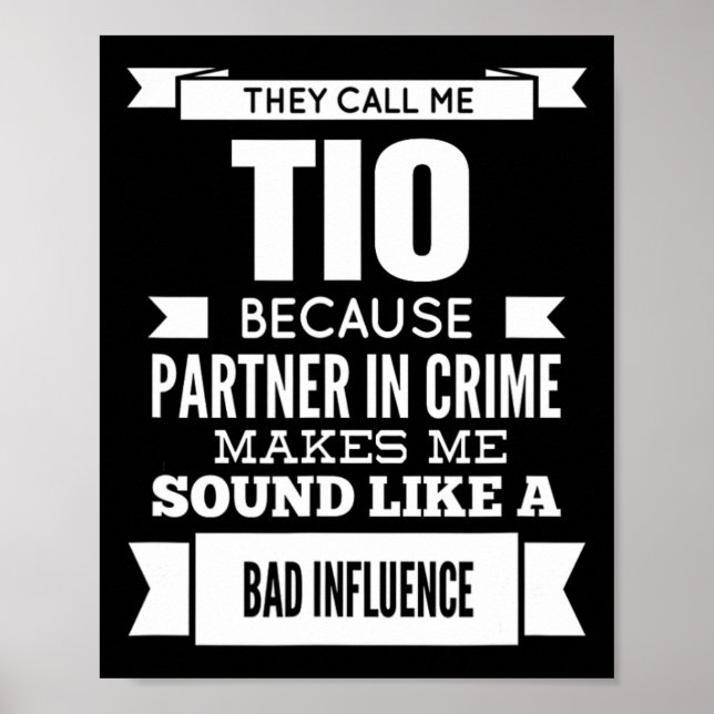 Poster Chamam-Me Tio Tio Espanhol Mexicano (Frente)