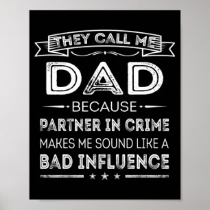 Poster Chamam Os Homens De Pai Porque Parceiro No Crime E