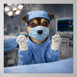 Poster "Chamando Dr. Louie!"