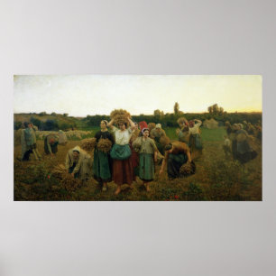 Pôster Chamando nos Gleaners, 1859