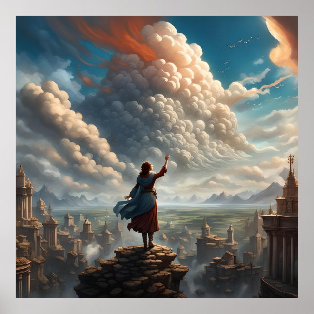 Poster Chamando os Céus (Frente)