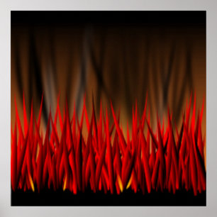 POSTER CHAMAS DE FOGO