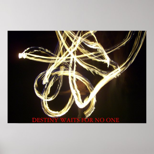 Poster Chamas do Destino (Frente)