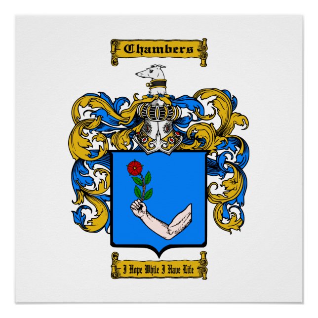 Pôster Chambers (Irlanda) (Frente)