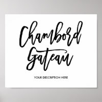 Chambord - Sinal de Gateau