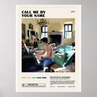 Poster Chame-Me Seu Nome