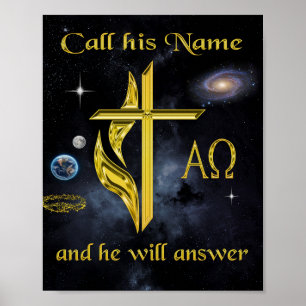 Poster Chame o nome dele