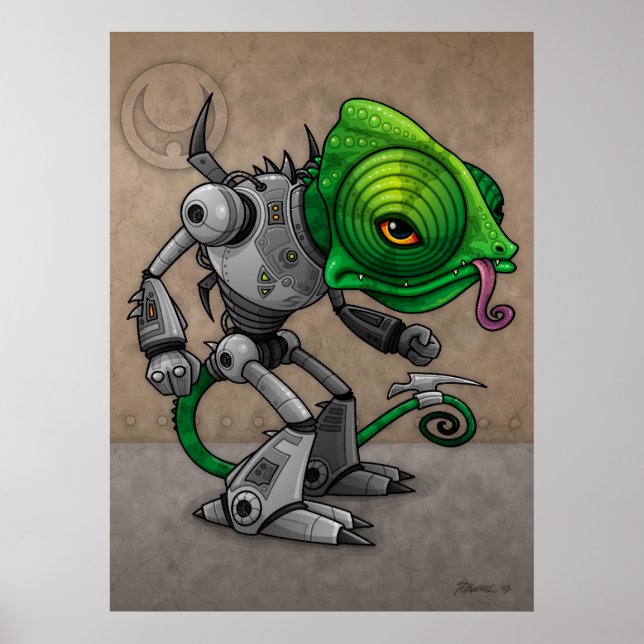 Poster Chameleozoide (Frente)