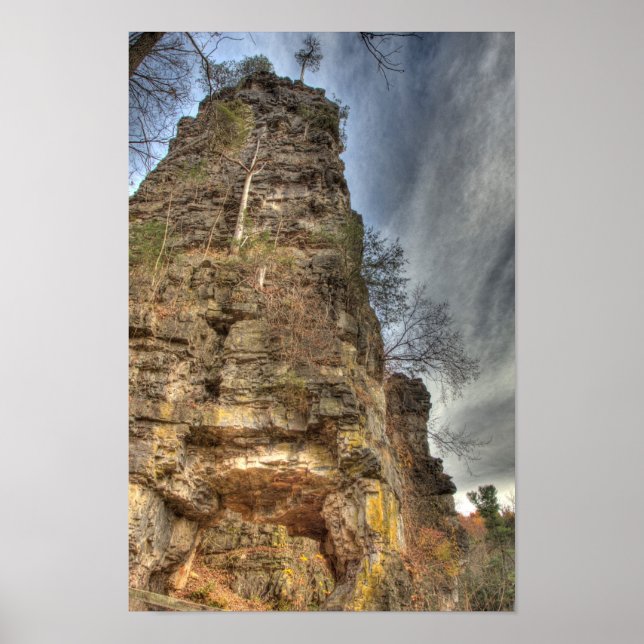 Pôster Chaminés Naturais, Virgínia (Frente)