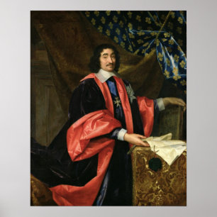 Poster Chanceler de Pierre Seguier de France, c.1668