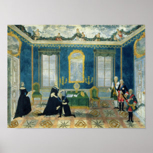 Pôster Chanceler de recordação Alexey de Catherine II