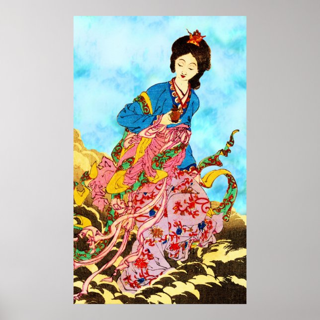 Poster Chang'e, Deusa da Lua (Frente)