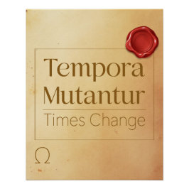 Pôster Change Motivational Quote - Latin Poster Art