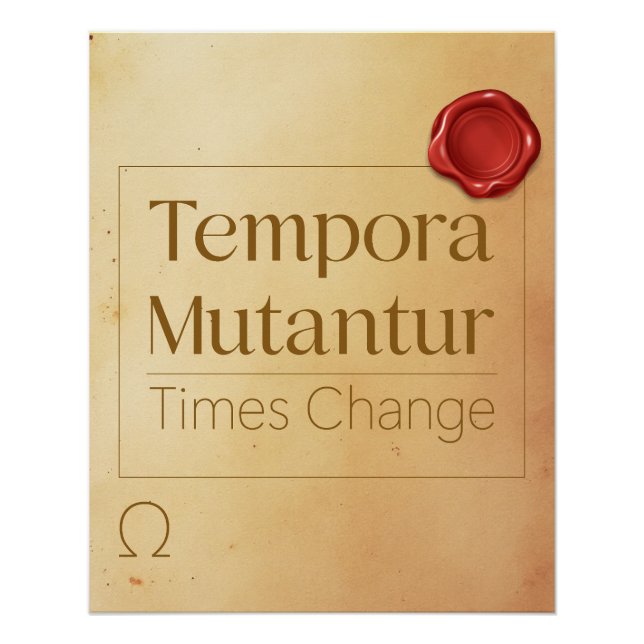 Pôster Change Motivational Quote - Latin Poster Art (Frente)