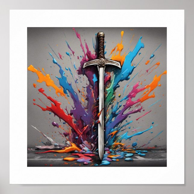 Poster Chão de Espadas (Frente)