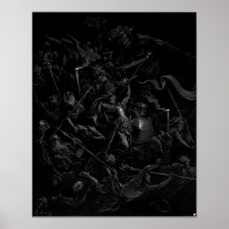Poster Chaos Watts Gustave Dore
