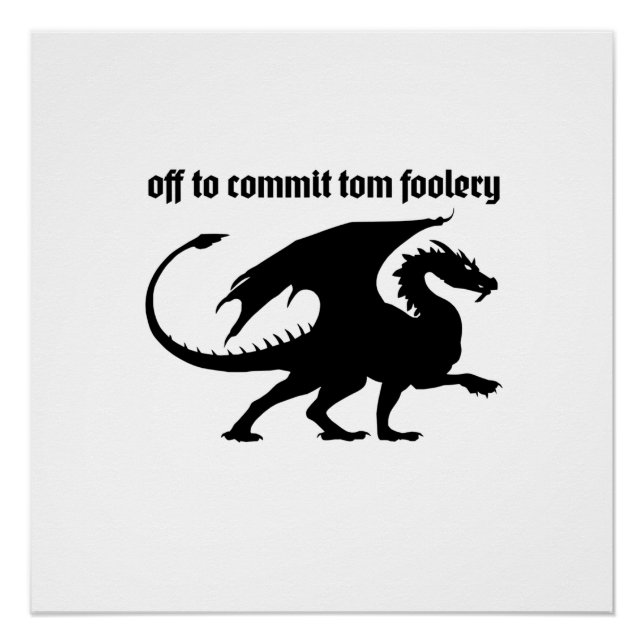 Pôster Chaotic Little Dragon (Frente)