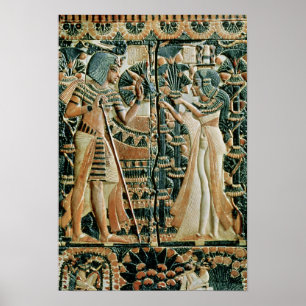 Pôster Chapa da tampa da exibição do cofre