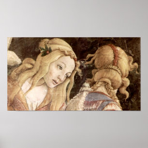 Poster Chapel de Botticelli-Sistina - A juventude de Mois